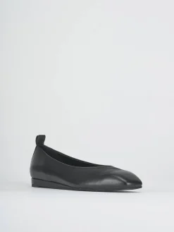 Ballerine tacco 1cm pelle nero
