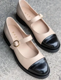 Ballerine tacco 2cm pelle nero