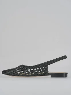 Ballerine tacco 1cm pelle nero