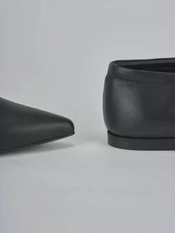 Ballerine tacco 1cm pelle nero