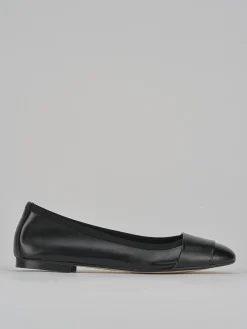 Ballerine tacco 1cm pelle nero