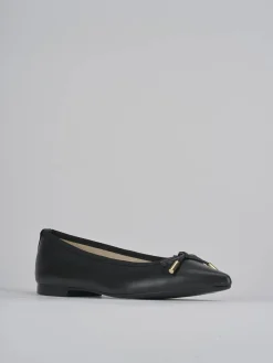Ballerine tacco 1cm pelle nero