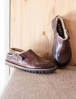 Ballerine tacco 1cm pelle testa