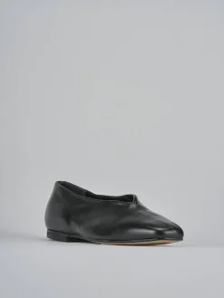 Ballerine tacco 1cm pelle nero