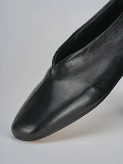 Ballerine tacco 1cm pelle nero