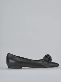 Ballerine tacco 1cm pelle nero