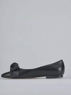 Ballerine tacco 1cm pelle nero