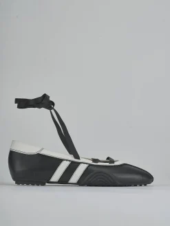 Ballerine tacco 1cm pelle nero