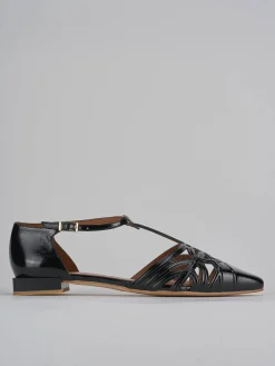 Ballerine tacco 1cm vernice nero