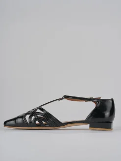 Ballerine tacco 1cm vernice nero