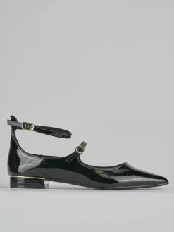 Ballerine tacco 1cm vernice nero