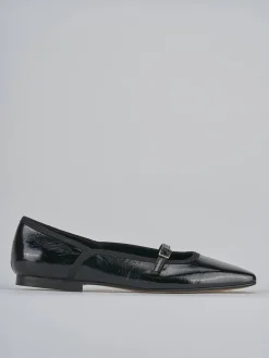 Ballerine tacco 1cm vernice nero