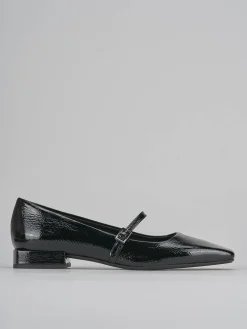 Ballerine tacco 2cm vernice nero