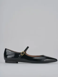Ballerine tacco 1cm vernice nero