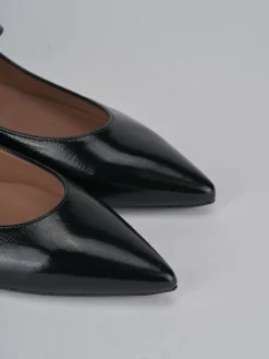 Ballerine tacco 1cm vernice nero