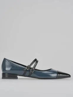 Ballerine tacco 2cm vernice nero