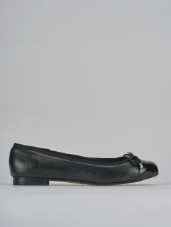 Ballerine tacco 1cm vernice nero