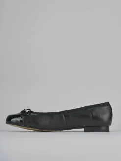 Ballerine tacco 1cm vernice nero