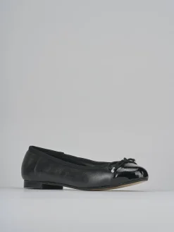 Ballerine tacco 1cm vernice nero