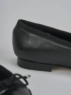 Ballerine tacco 1cm vernice nero