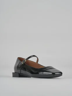 Ballerine tacco 1cm vernice nero