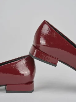 Ballerine tacco 2cm vernice nero