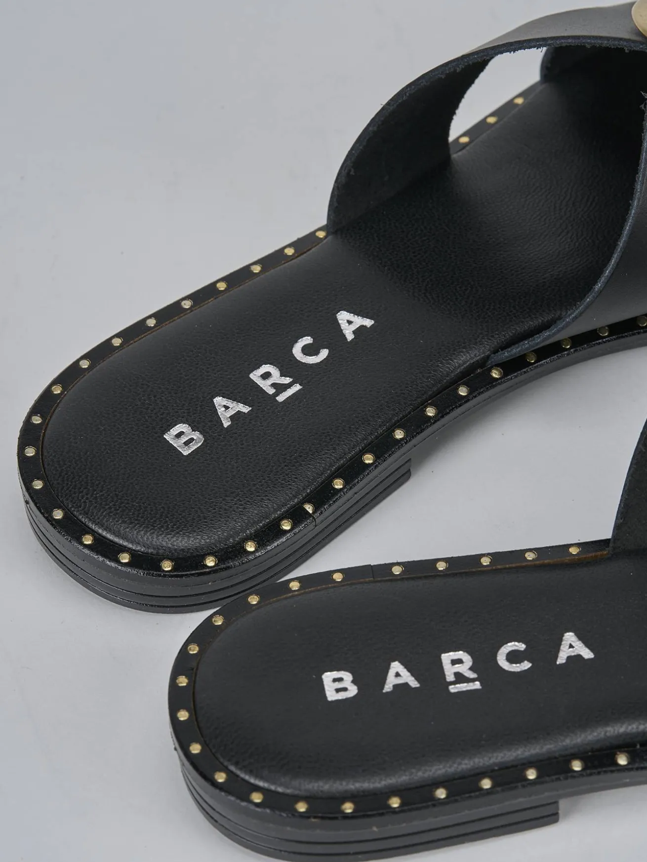 Ciabatta tacco 1 cm nero pelle