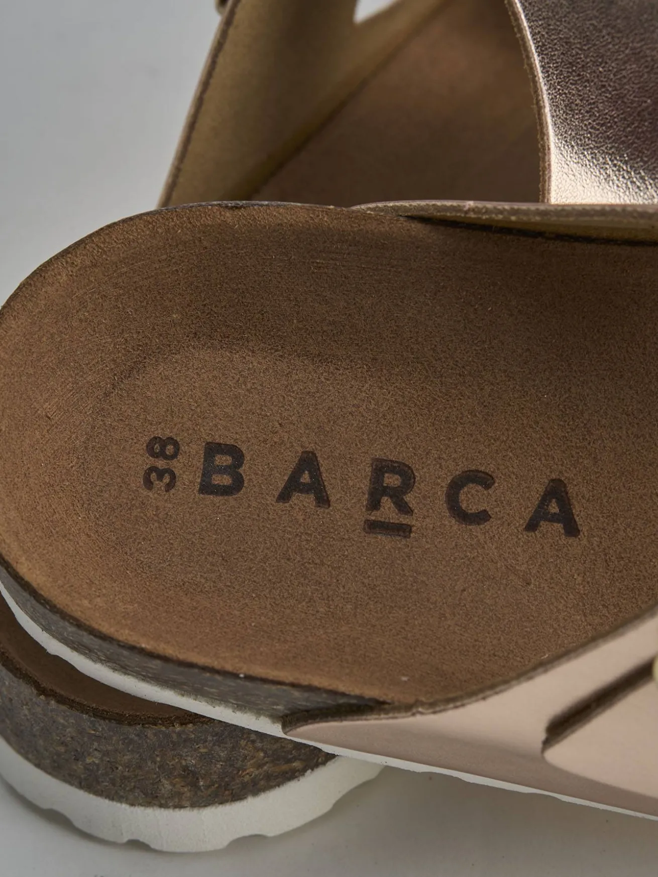 Ciabatta tacco 1 cm rosa laminato