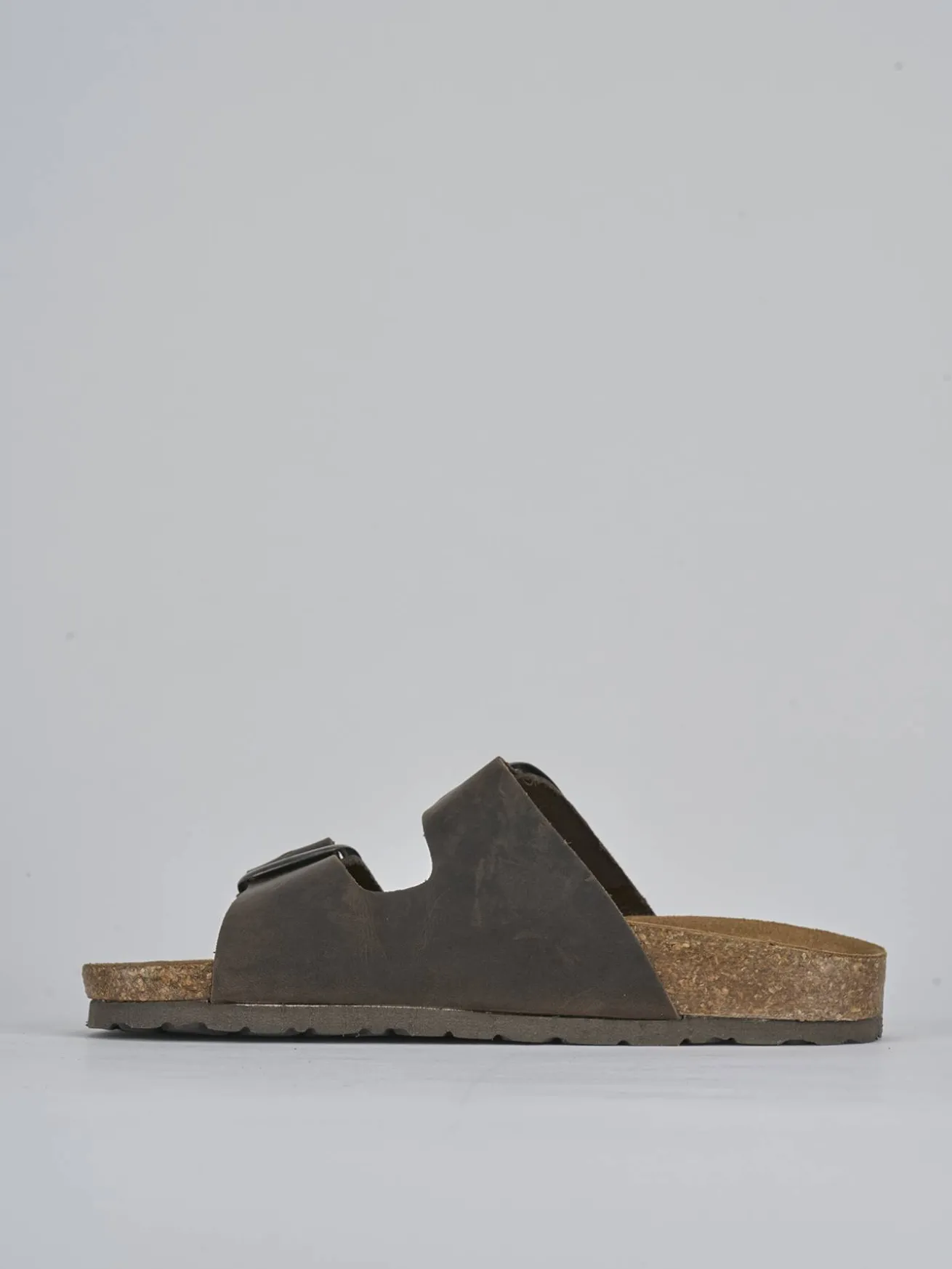 Ciabatta tacco 1 cm testa nabuk