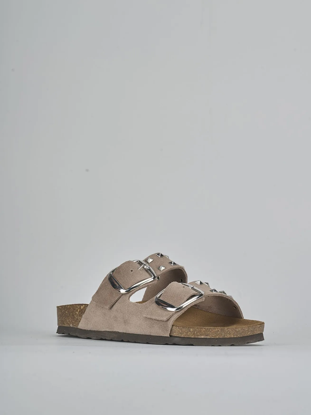 Ciabatte camoscio beige