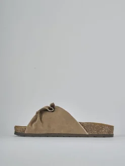 Ciabatte camoscio beige