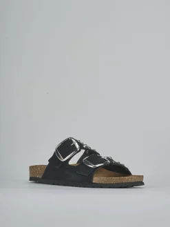 Ciabatte camoscio nero