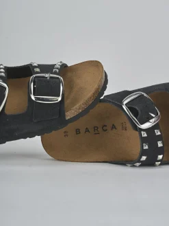 Ciabatte camoscio nero