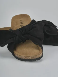 Ciabatte camoscio nero