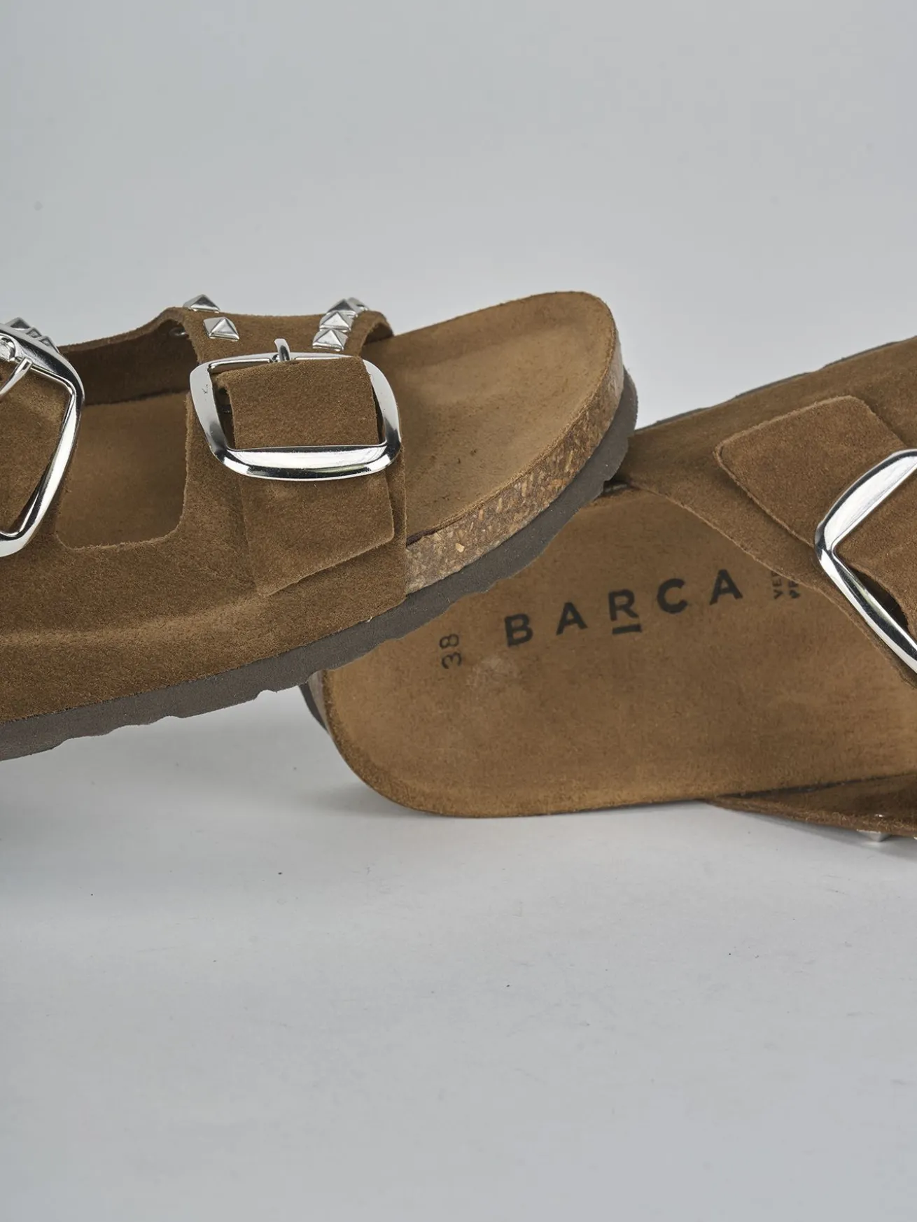 Ciabatte camoscio testa