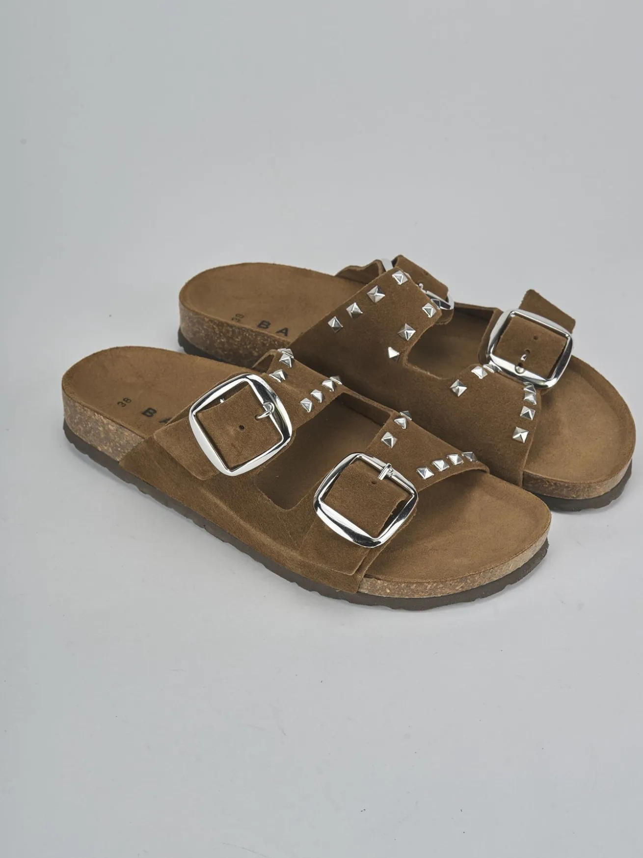 Ciabatte camoscio testa