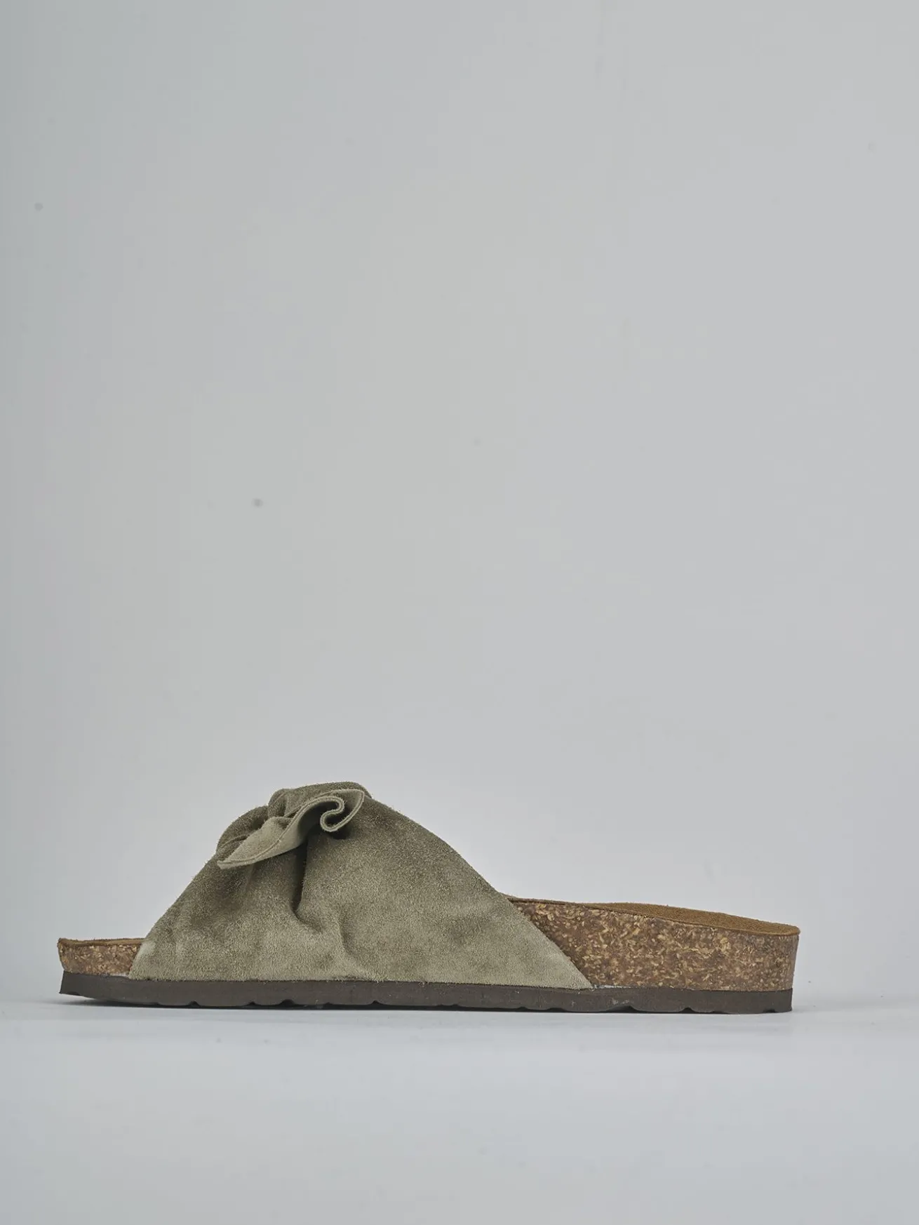 Ciabatte camoscio verde