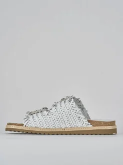 Ciabatte pelle bianco