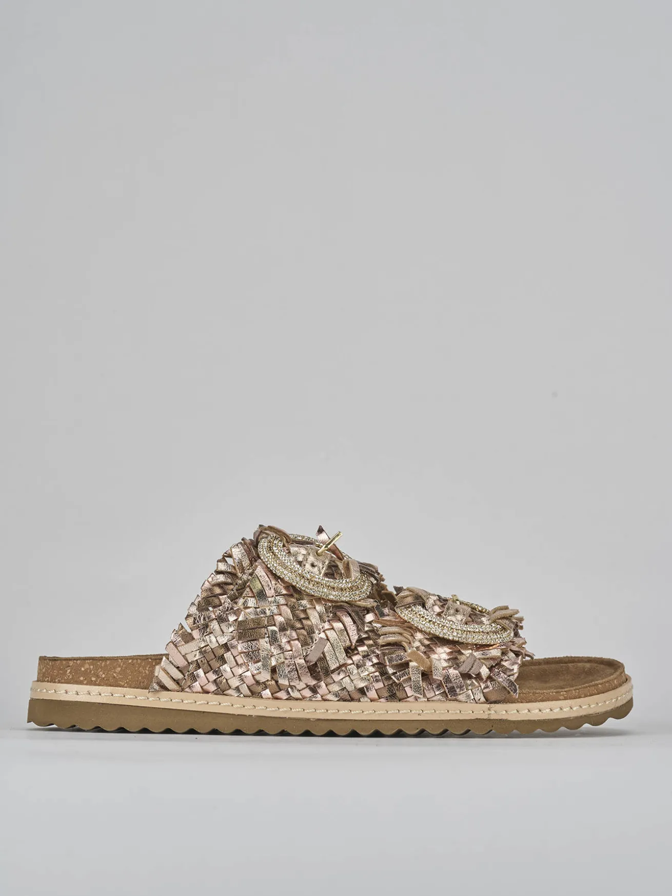 Ciabatte pelle multicolor