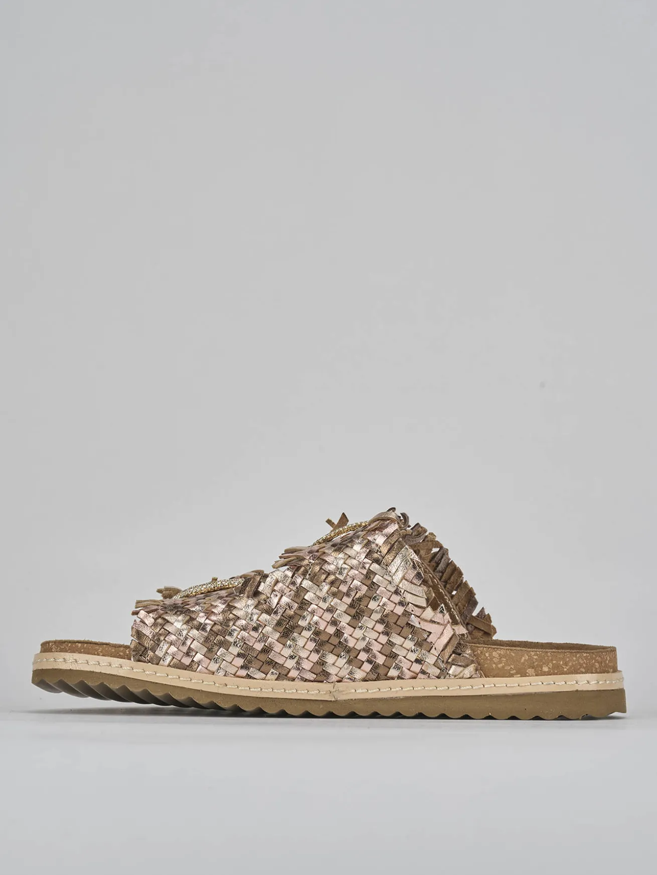 Ciabatte pelle multicolor