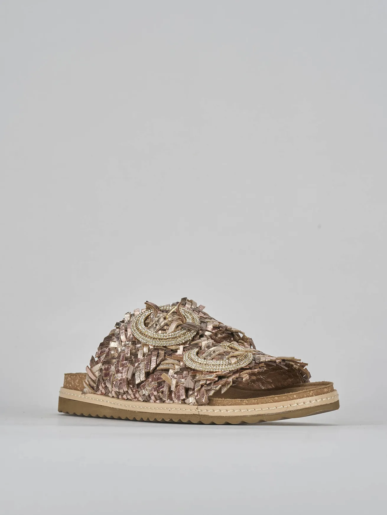 Ciabatte pelle multicolor