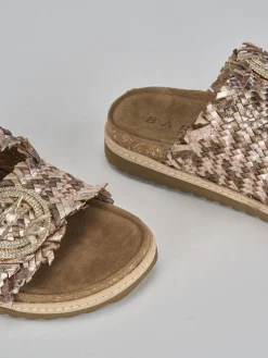 Ciabatte pelle multicolor