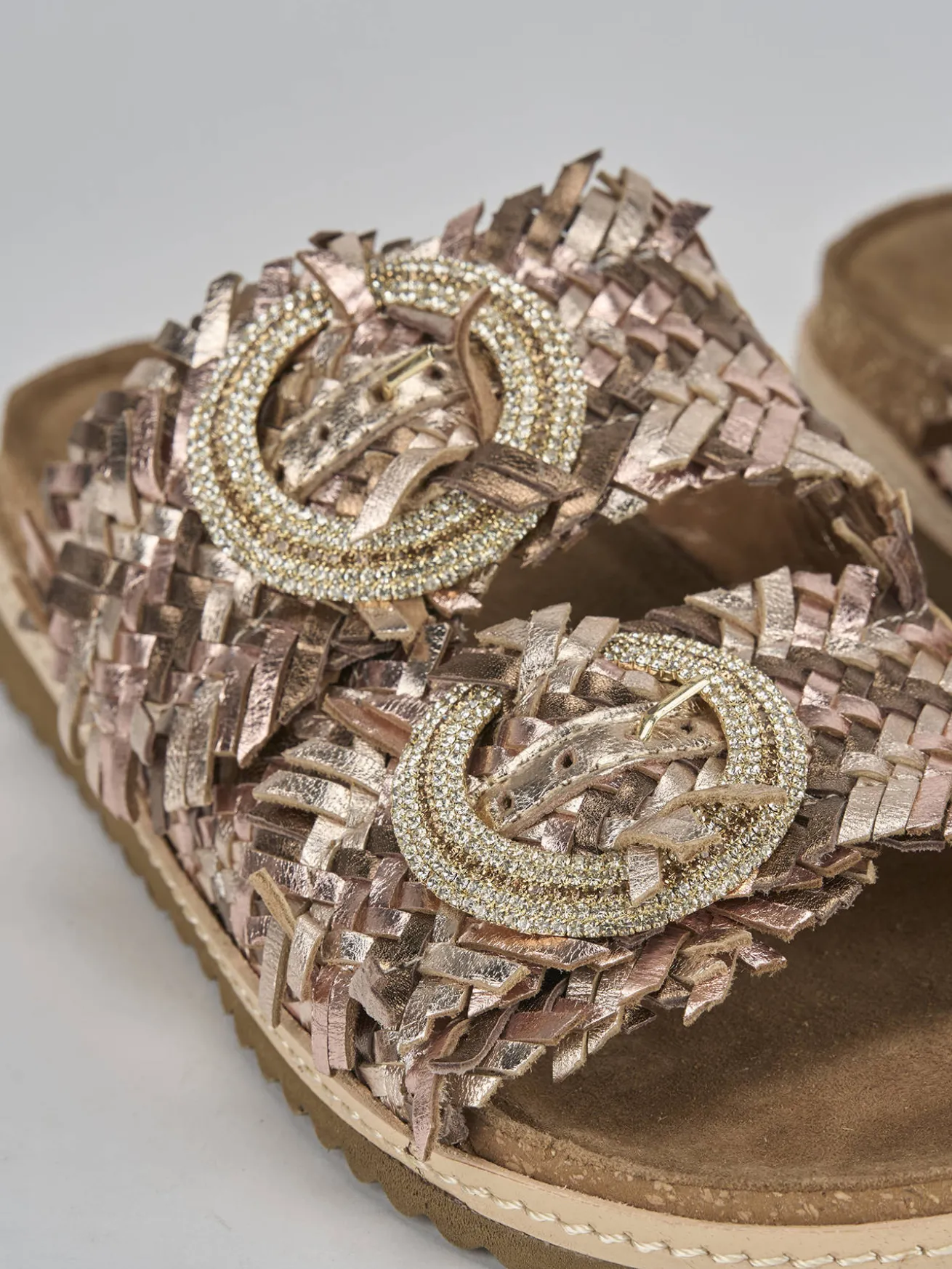 Ciabatte pelle multicolor