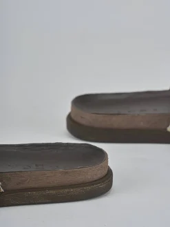 Ciabatte tacco 1cm cavallino multicolor