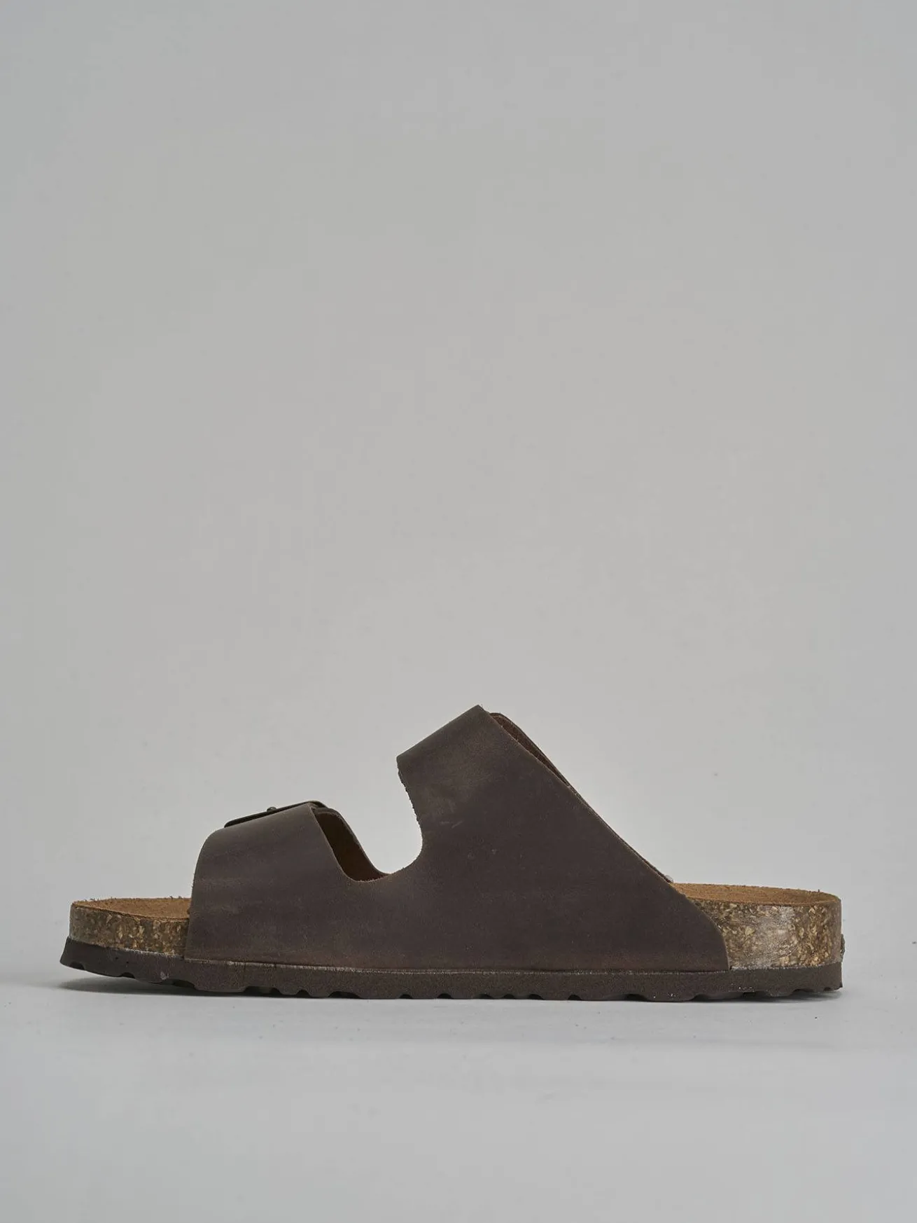 Ciabatte tacco 1cm nabuk testa