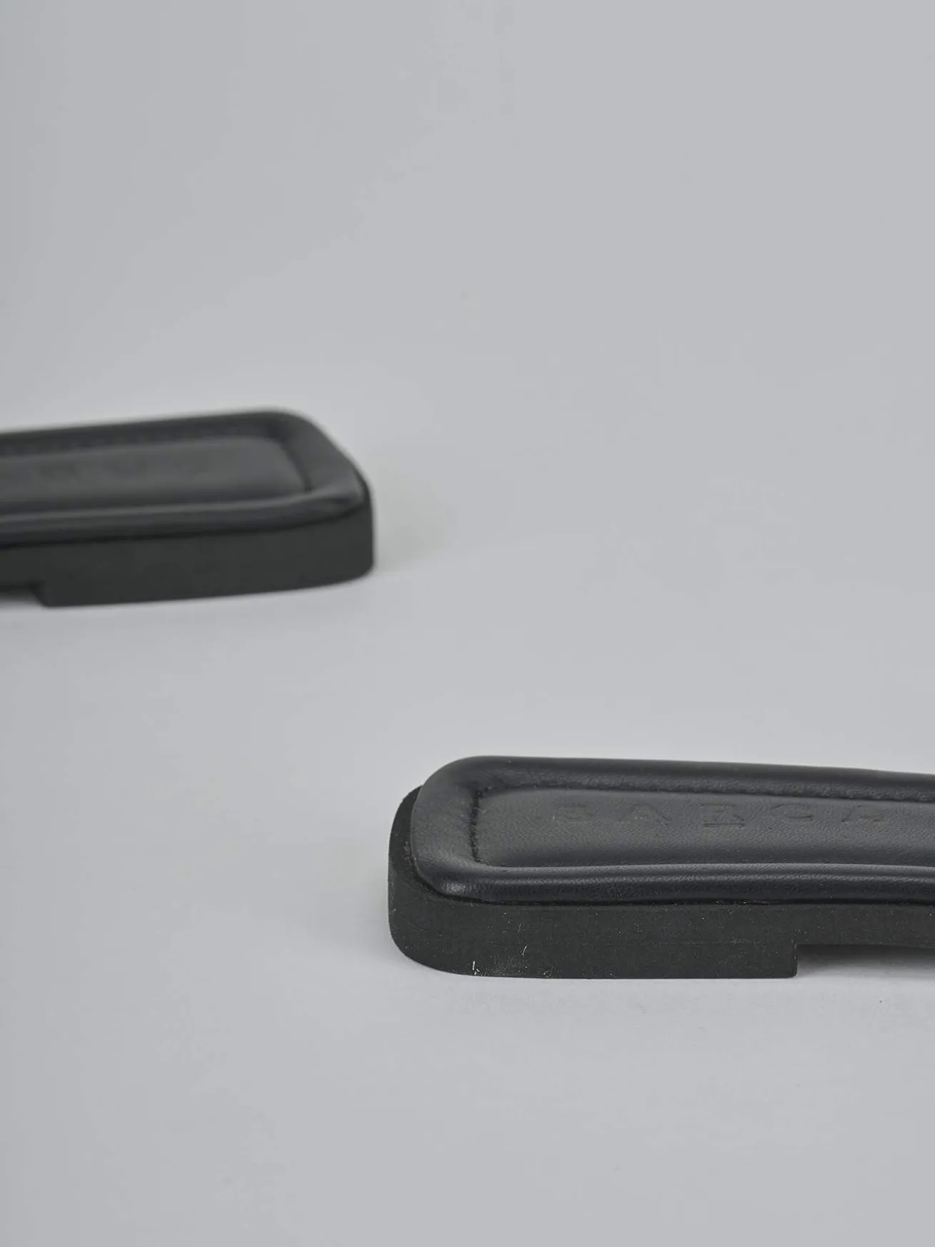 Ciabatte tacco 1cm pelle nero