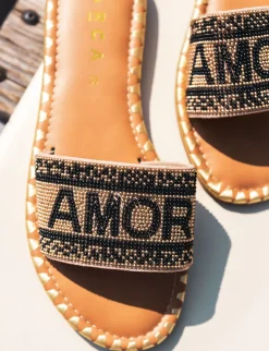 Ciabatte tacco 1cm pelle nero