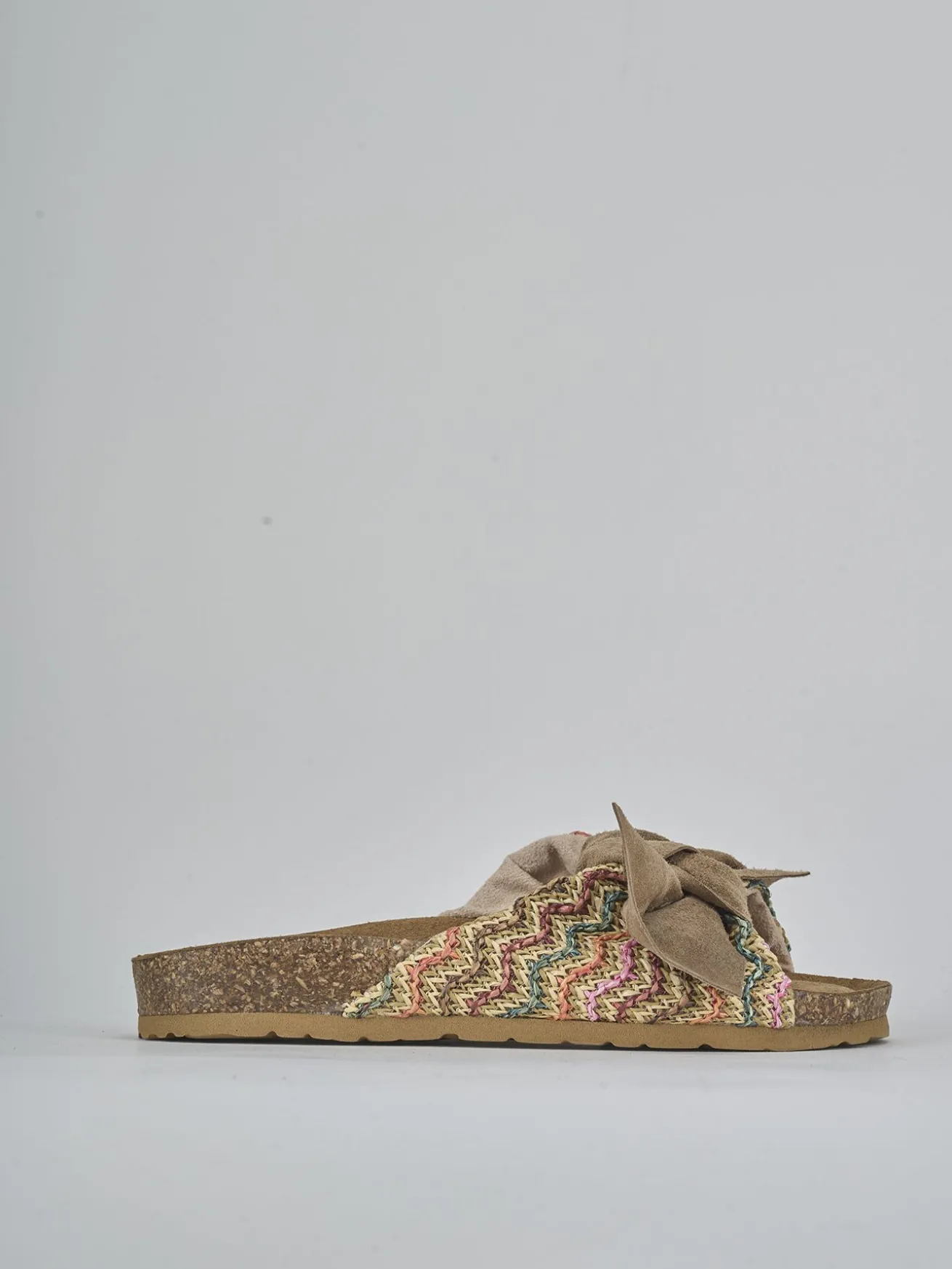 Ciabatte tessuto multicolor