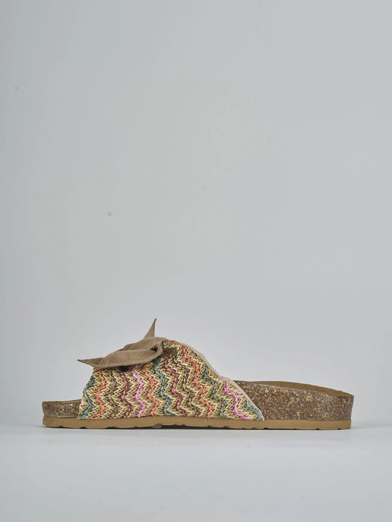 Ciabatte tessuto multicolor