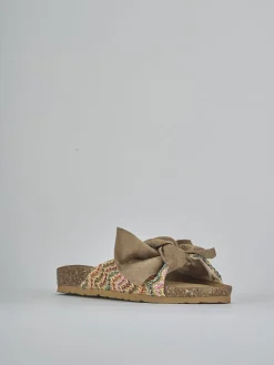 Ciabatte tessuto multicolor